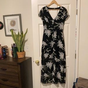 Flowy button down dress